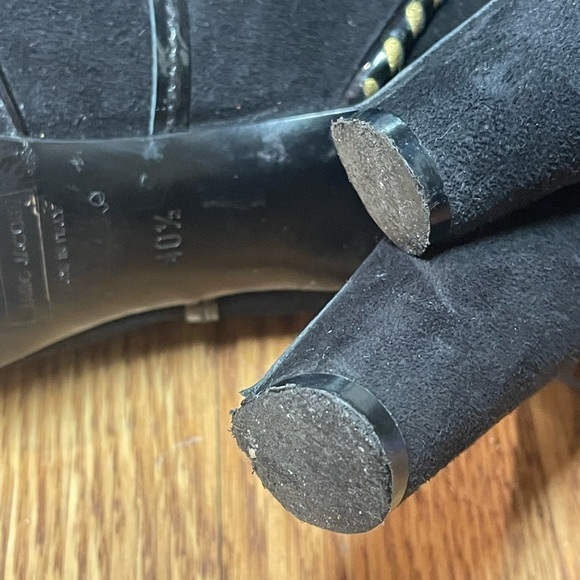 Marc Jacobs Black Suede Boots - Picture 9 of 13